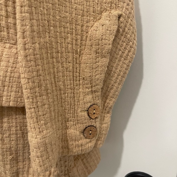 NWT Free People Small Mustard Seed Oversized Blazer - Picture 5 of 8